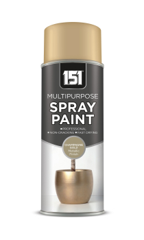 151 Spray Paint Metallic Gloss Champagne Gold 400ml 151 Spray Paint Metallic Gloss Champagne Gold 400ml